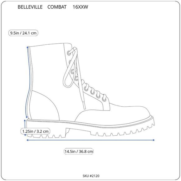 New Belleville Mns 03-D-0322 Goretex Desert Tan Lace Military Combat Boots 16XXW main image 10